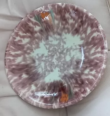 JASBA KERAMIK GERMANY LARGE FAT LAVA DRIP GLAZE DISH BOWL 12  1960's70's VINTAGE • £7