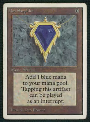 Mox Sapphire Unlimited Edition # 266 Magic The Gathering HP! • $3889.99