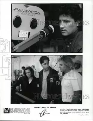 1998 Press Photo Gillian Anderson And David Duchovny In The X Files - Cvp61257 • $19.99