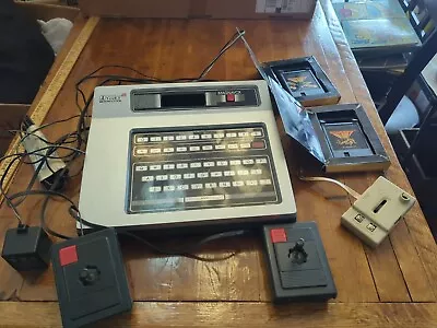  Vintage MAGNAVOX Odyssey 2 With Games Football Pocket Billiards Untested Micro • $19.99