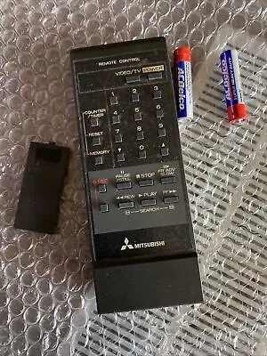 Vintage Mitsubishi VIdeo/tv Remote Control Nos New Batteries & Free Shipping • $16.85