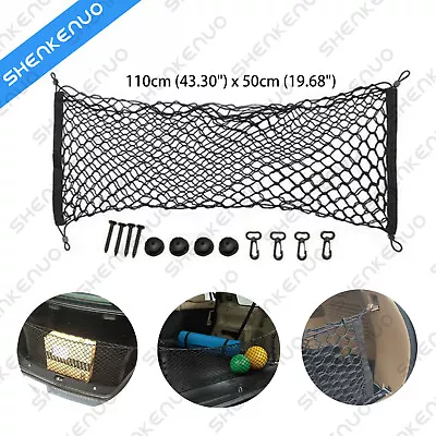 🔥 Car Trunk Rear Cargo Organizer Storage Net Elastic Nylon Holder Mesh • $10.01