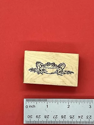 E3 V.I.P. Rubber Stamp Cartoon Frog RARE • $9.25