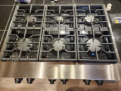 Kitchenaid 36 Inch 6 Burner Gas Cooktop • $400