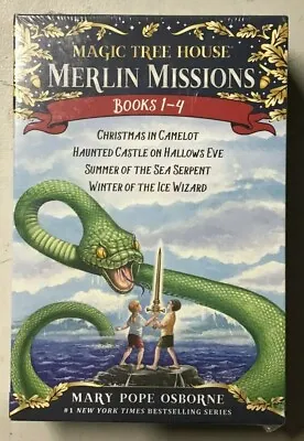 Magic Tree House Merlin Missions Books 1-4 Boxed Set - NEW • $9.11