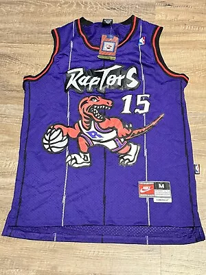 Vince Carter Toronto Raptors  Purple Jersey #15 NIKE Men’s Size Medium NWTS • $50