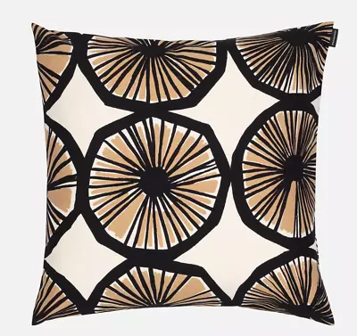 Marimekko Appelsiini Pillow Case 20x20  Cushion Cover Bronze Beige Finland • $55