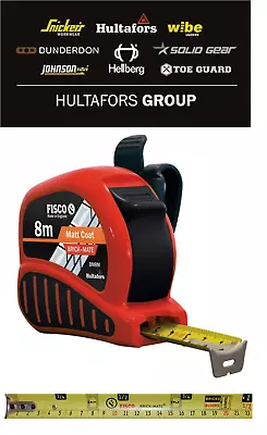 FISCO 8m BRICK MATE Professional Metric Builders Block Tape Measure BM8M  • £18.95