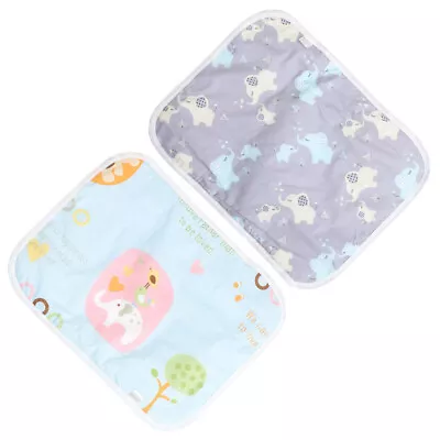  2 Pcs Waterproof Pee Pads Hamster Cage Liner Training Mat Washable • £11.19