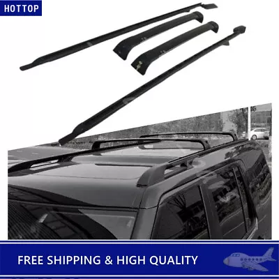 4Pcs Roof Rack Rail Cross Bar Fit For Land Rover Discovery 3 4 LR3 LR4 2004-2016 • $298.30