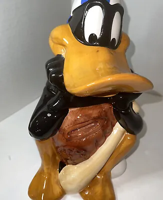 1993 Warner Bros Looney Tunes Cartoon Daffy Duck Baseball Cookie Jar • $69.99