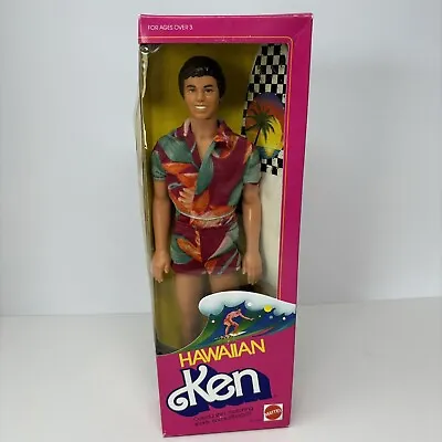 Vintage 1983 Barbie Hawaiian Ken Doll 7495 • $70.16