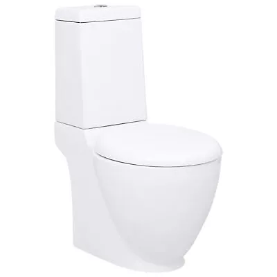 WC Bathroom  Ceramic White Special Design Toilet O4Q0 • £420.99