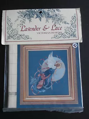 Lavender And Lace Cross Stitch Chart Blue Moon Angel L&L36  Sealed • £9.99