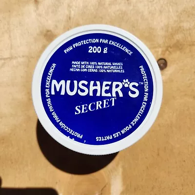 Pet Balm Musher's Secret Dog Paw Protection Wax Moisturizer (200grams -7.1 Oz.) • $26.99