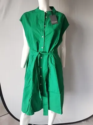 Marc O'Polo Dress Preppy Green Gr.46=UK20 New • £102.84