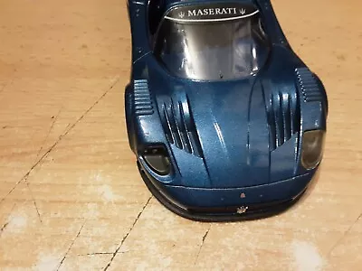 Maserati Diecast Vehicle 124 Scale Used Condition  In Blue Free UK Postage  • $8.72