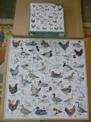 Chickens Ducks And Geese Jigsaw Puzzle Madeleine Floyd 580x580cm 1000 Piece  • £29.99