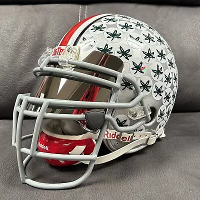 Ohio State Riddell VSR-4 Football Helmet Circa Early 1990’s - Loaded With Decals • $199.99