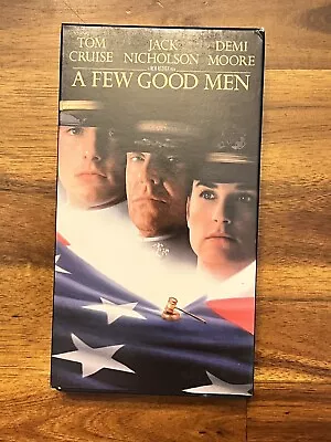 A Few Good Men (VHS 1993) Jack Nicholson Tom Cruise Demi Moore • $2