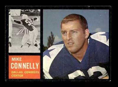 1962 Topps #44 Mike Connelly Cowboys EX *g2 • $2