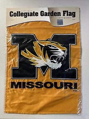 University Of Missouri Tigers-Collegiate Garden Flag Double Sided 12.5 X18  NEW. • $14.99