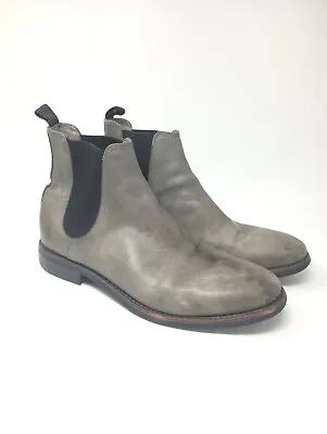 Frye Ben Chelsea Boots Grey Men's 10 80317 • $75