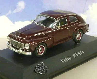 Atlas Diecast 1/43 Volvo Collection 1958 Volvo Pv544 2 Dr. Coupe Metallic Maroon • $43.50