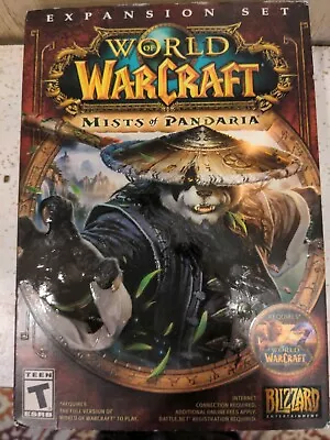 World Of Warcraft Mists Of Pandaria Expansion Set Blizzard PC-Mac Complete • $40