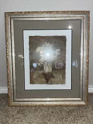 RARE Framed & Matted ART PAINTING-EN PASSANT II By C. Winterle Olson 25.5 X 29.5 • $85.99
