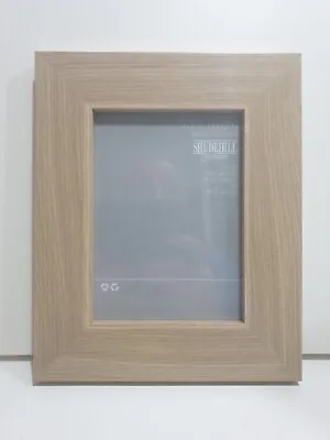 Oak Veneer Wide Profile Picture Frame 5 7 ( 13x18cm) • £4.95