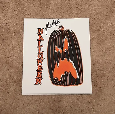 Original Misfits Halloween Pumpkin Silk Screen Art Print 11x13 Signed By Doyle • $50