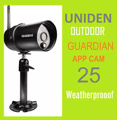 Uniden App Cam 25 Guardian 720p Hd Outdoor Wireless Ip Camera • $99