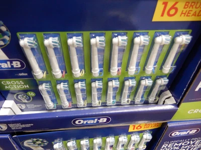 $97.43 • Buy Oral-B Crossaction Replacement Toothbrush Heads 16 Pack