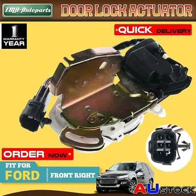 Front Right Driver Door Lock Actuator Fit For Ford Territory SX SY SZ 2004-2014 • $78.99