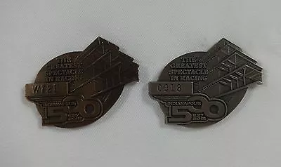2012 The 96th Indianapolis 500 Bronze Silver Pit Badge Dario Franchitti Ganassi • $149.99