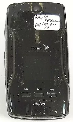 Sanyo Katana Eclipse X SCP-6750 - Black ( Sprint ) Cellular Flip Phone • $6.79