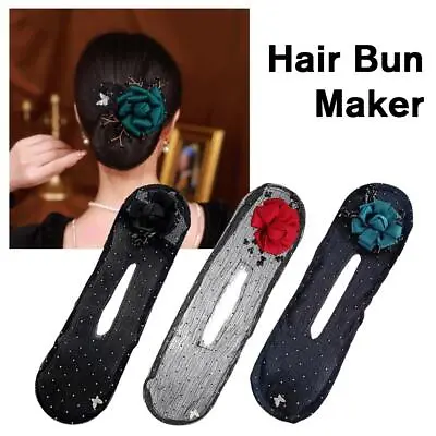 1x Hair Bun Maker Hair Styling Tool Hair Twist Maker Girl Women Hair Accessories • $2.38