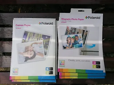 £10 • Buy Magnetic And Canvas Joblot Photographic Printer Paper
