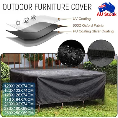 Waterproof Outdoor Furniture Cover Garden Patio Rain UV Table Protector Sofa  • $12.59