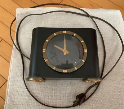 Vtg Retro Art Deco Westclock Ben Franklin S1C Bakelite 1935 Clock WORKS • $35
