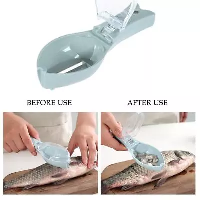 Fish Scale Remover Cleaner Scaler Descaler Home Kitchen Tool UK • $5.17