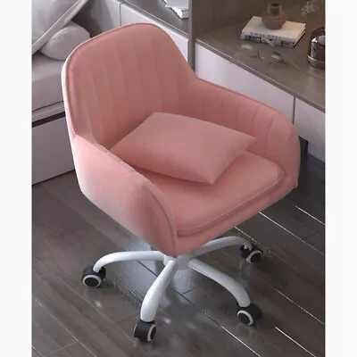 $109.55 • Buy Cushioned Office Swivel Chair Gaming Computer Rolling Sofa Makeup Chairs Vanity