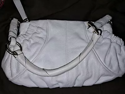 White And Gold B MAKOWSKY Purse • $15