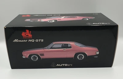 $325 • Buy 1:18 Holden HQ GTS Monaro Coupe - Orchid Metallic With Black Stripes