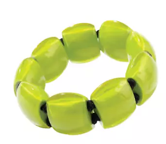 Zsiska Bellissima Lime Green Bracelet • $130