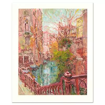 Marco Sassone  – “Venice Reflections” Serigraph 123/150-Hand Signed Limited Ed. • $495