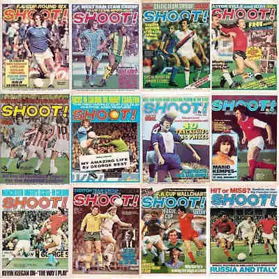 £3 • Buy Shoot Football Magazine Front Page Cover Picture - Various Teams Choice Lot 05