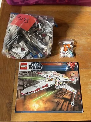 £46 • Buy STAR WARS LEGO 9493 Complete X Wing Woth Mini Figs And Instructions