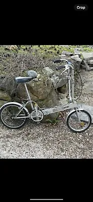 Vintage 70s Bickerton Portable Folding Bicycle Sturmey-Archer 3 Speed • $145